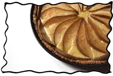 Pear Custard Pie
