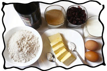 Rum cake ingredients