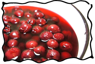 Cherries in syrup