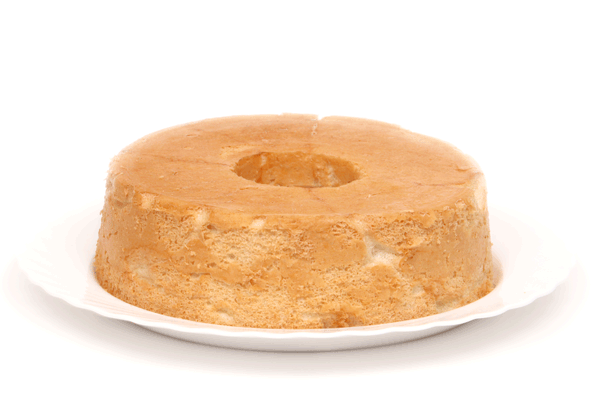 Baked sponge cake
